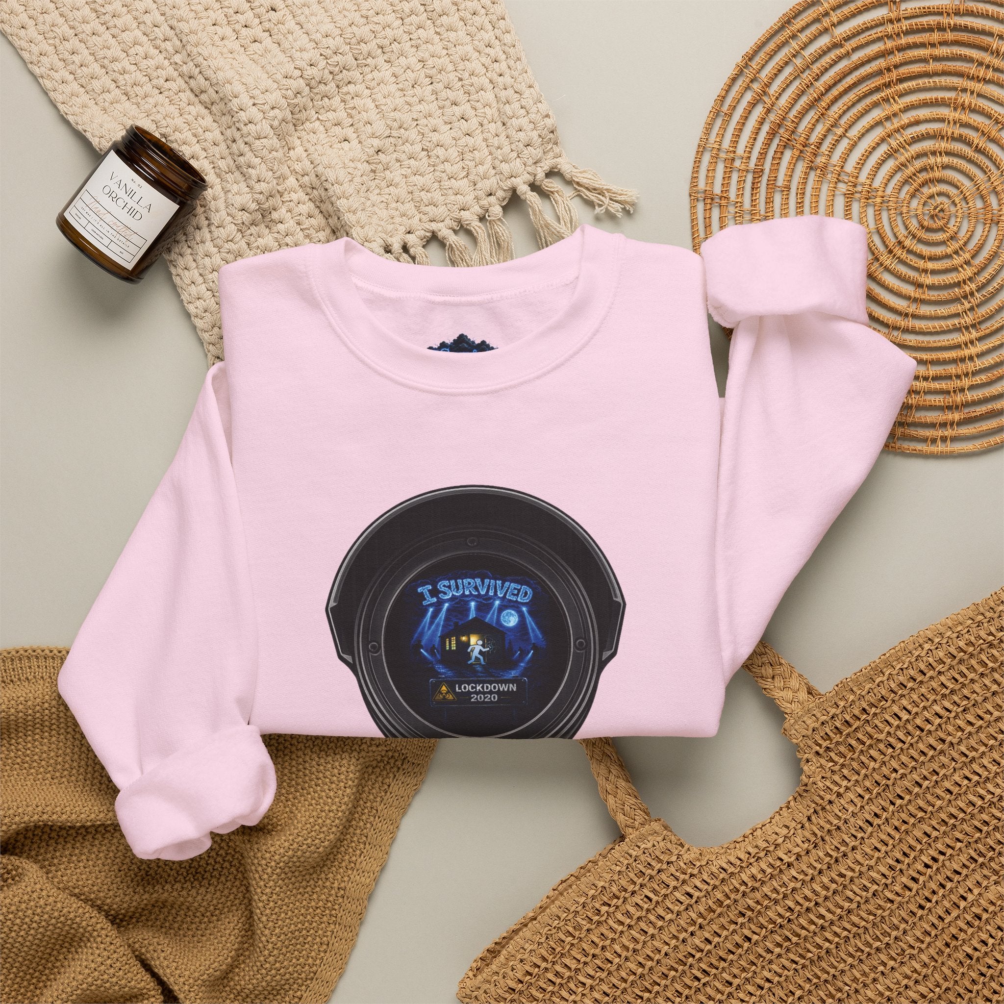 I Survived 2020 — LOCKDOWN S3:E3: Director's Cut Special Edition "Remote Schooling" Unisex Heavy Blend™ Crewneck Sweatshirt