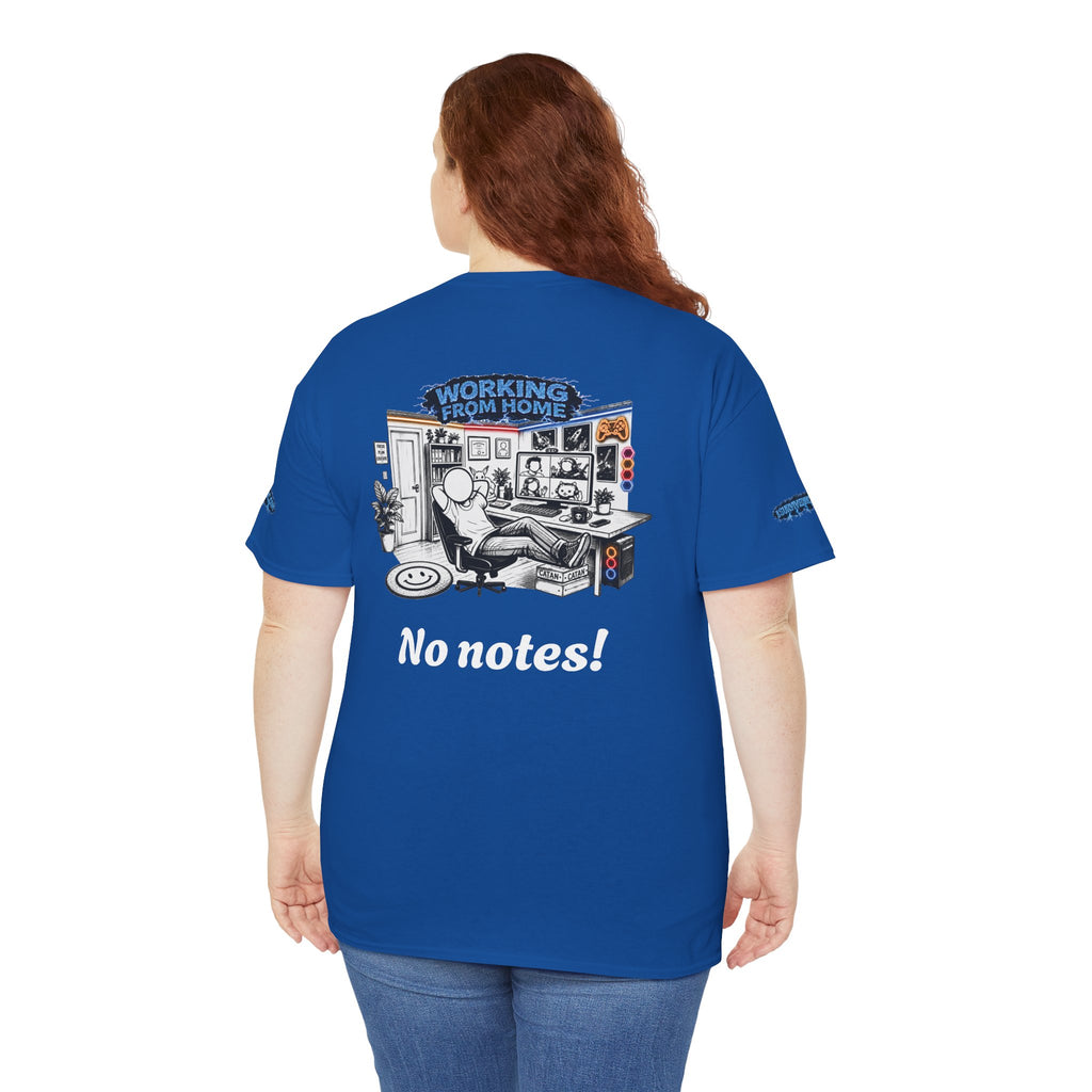 I Survived 2020 — LOCKDOWN S3:E3: Director's Cut Special Edition "Working From Home" Unisex Heavy Cotton Tee