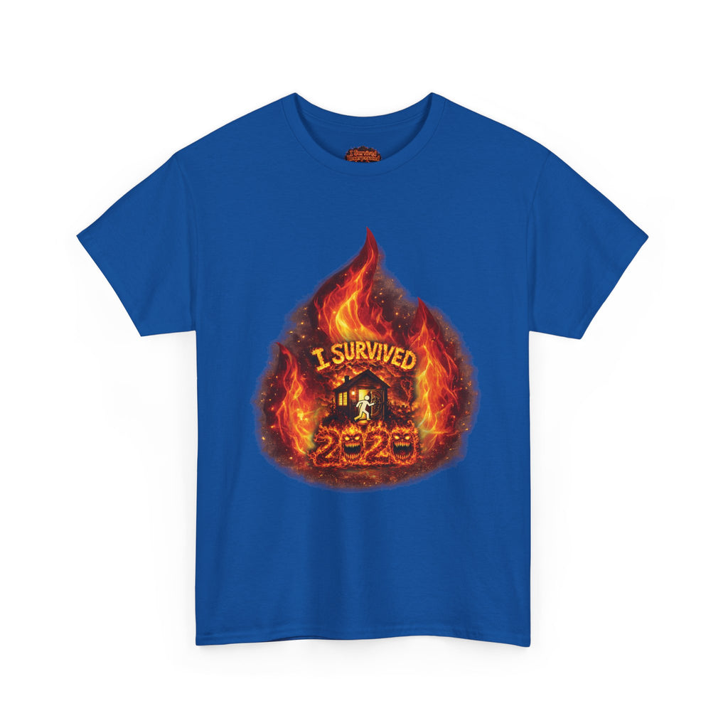 I Survived 2020 — Director's Cut S2:E1 "Berry Creek" | Wildfire Edition Memorial Unisex Heavy Cotton Tee