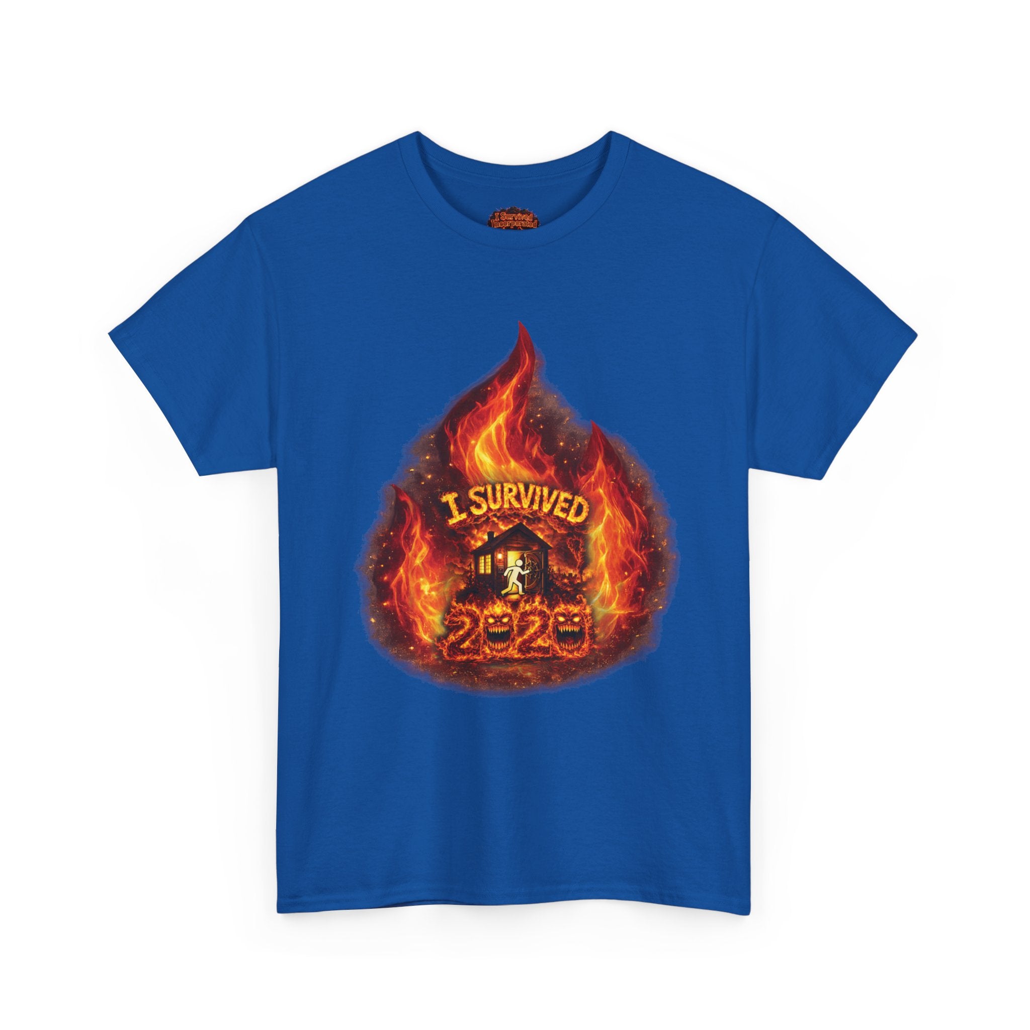 I Survived 2020 — Director's Cut S2:E1 "Berry Creek" | Wildfire Edition Memorial Unisex Heavy Cotton Tee