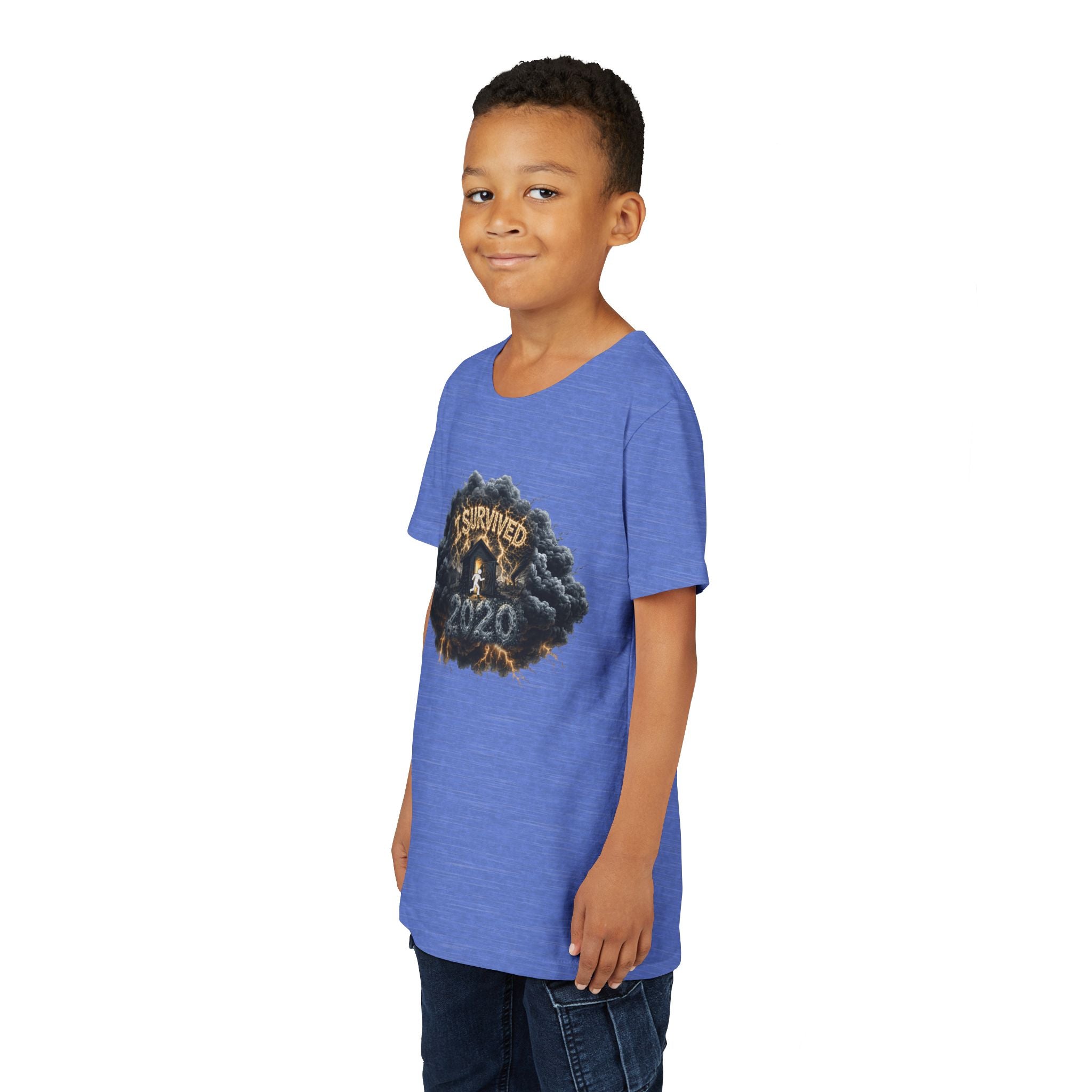 I Survived 2020 — Director's Cut Original Design Teaser Tee | Season 1 Premiere Drop Youth Short Sleeve Tee