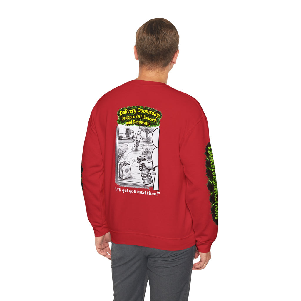 I Survived 2020 — PANDEMIC S1:E5: "Delivery Doomsday" Unisex Heavy Blend™ Crewneck Sweatshirt