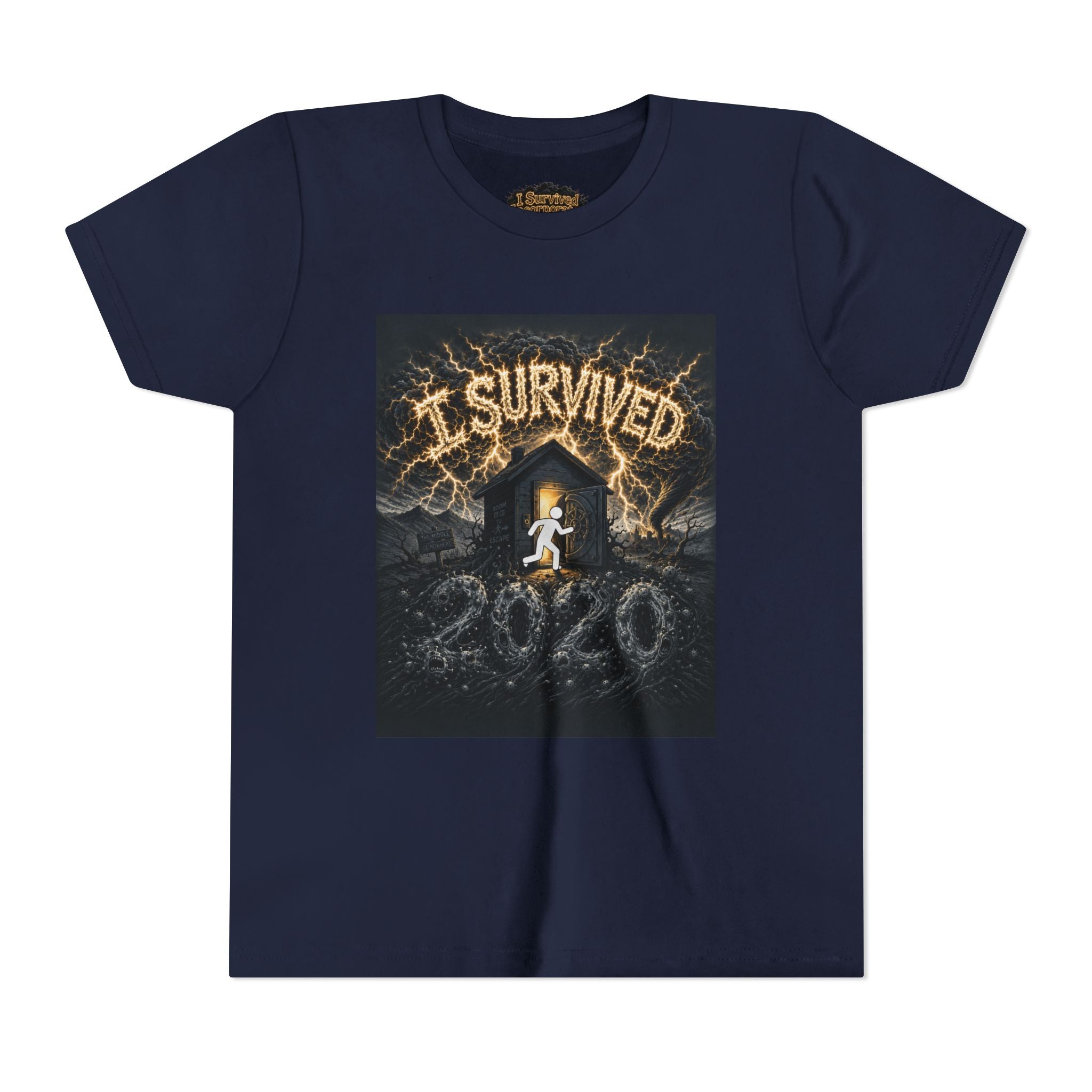 I Survived 2020 — Original Design Teaser Tee | Season 1 Premiere Drop Youth Short Sleeve Tee (SPECIAL EDITION)