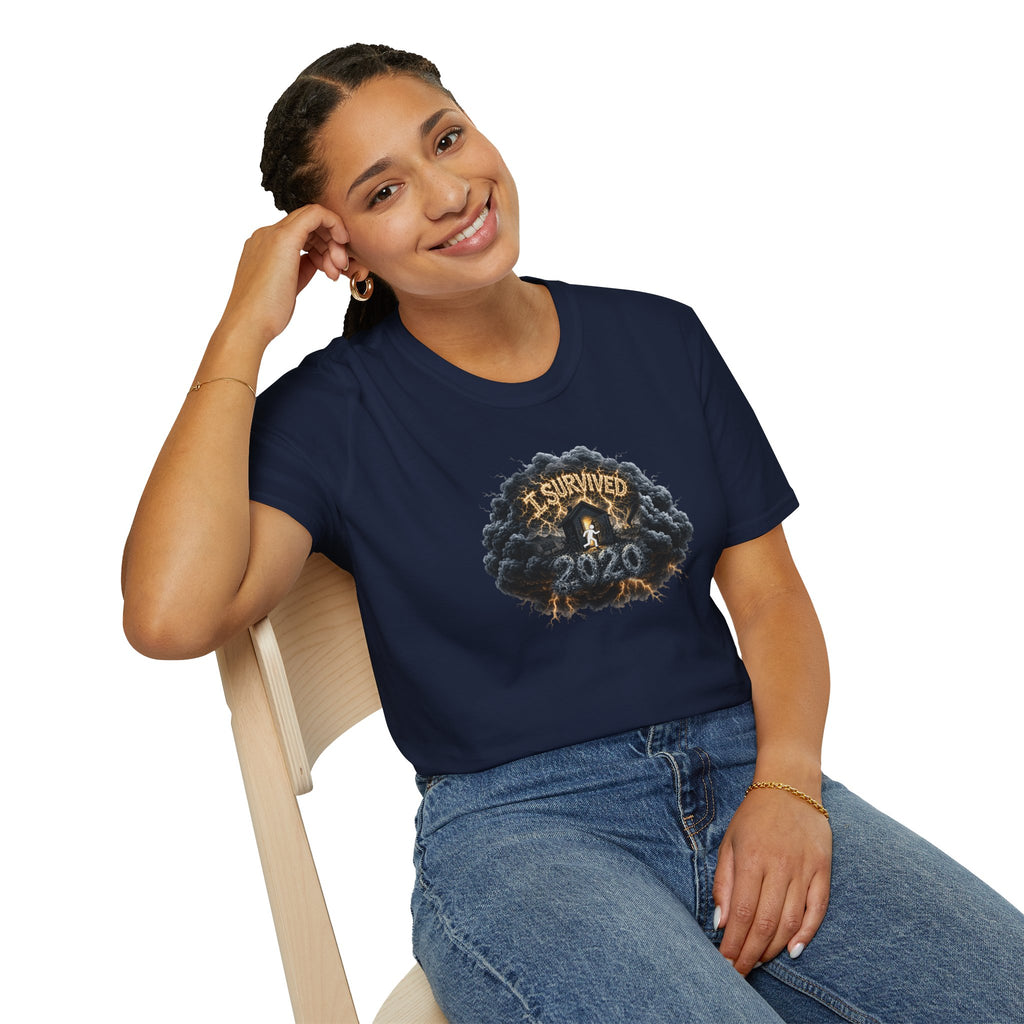 I Survived 2020 —  Original PILOT Design: Director's Cut Unisex Softstyle T-Shirt