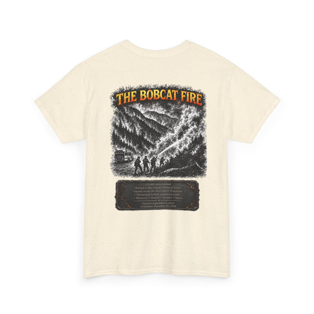 I Survived 2020 — Director's Cut S2:E2 "The Bobcat Fire" | Wildfire Edition Memorial Unisex Heavy Cotton Tee