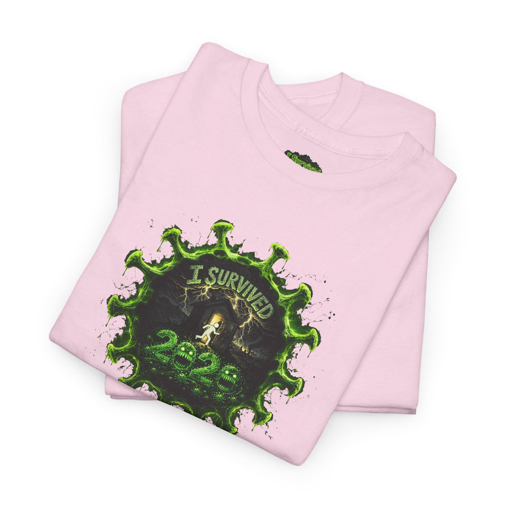 I Survived 2020 — PANDEMIC S1:E2: Director's Cut Special Edition "The Coming of COVID" Unisex Heavy Cotton Tee
