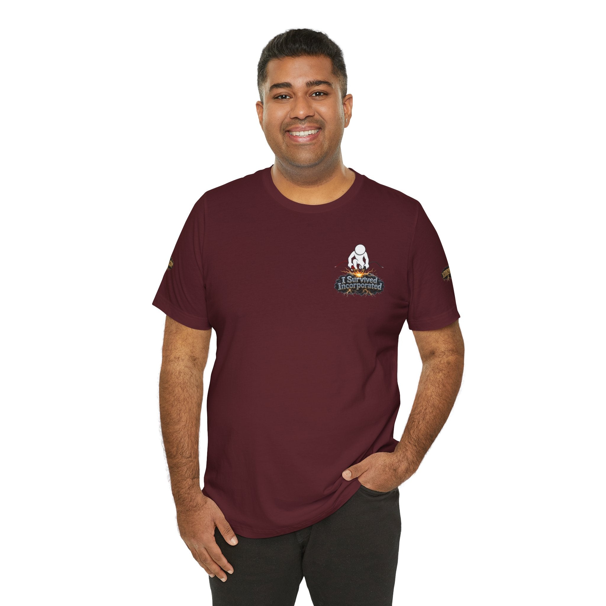I Survived 2020 — "Please Stand By" Test Pattern Tee Special Edition Summer Premier Unisex Jersey Short Sleeve Tee