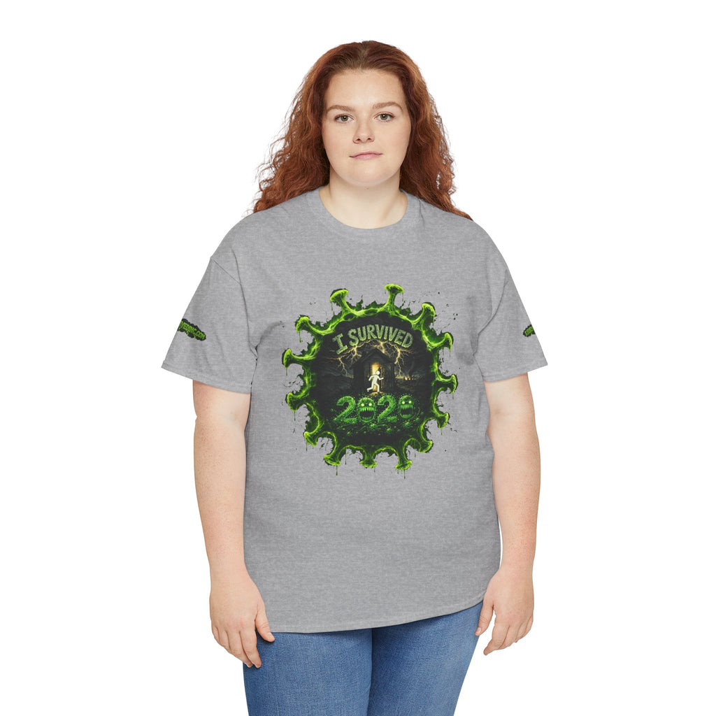 I Survived 2020 — Director's Cut S1:E1 "COVID-19: The Coronavirus" | Pandemic Edition Unisex Heavy Cotton Tee (SPECIAL EDITION)