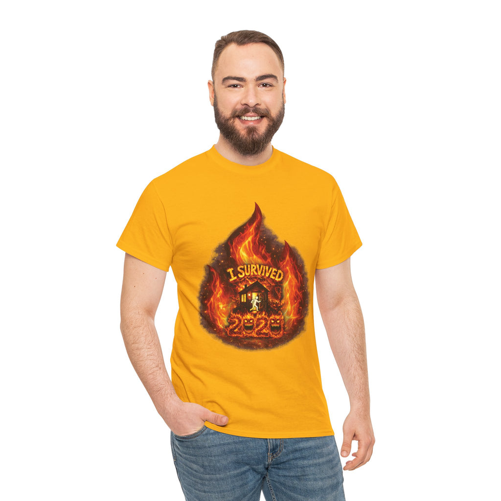 I Survived 2020 — Director's Cut S2:E1 "Berry Creek" | Wildfire Edition Memorial Unisex Heavy Cotton Tee
