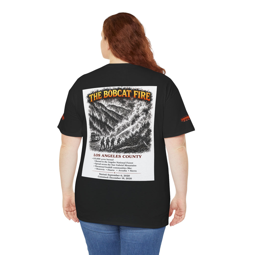I Survived 2020 — S2:E2 "The Bobcat Fire" | Wildfire Edition Memorial Unisex Heavy Cotton Tee (SPECIAL EDITION)
