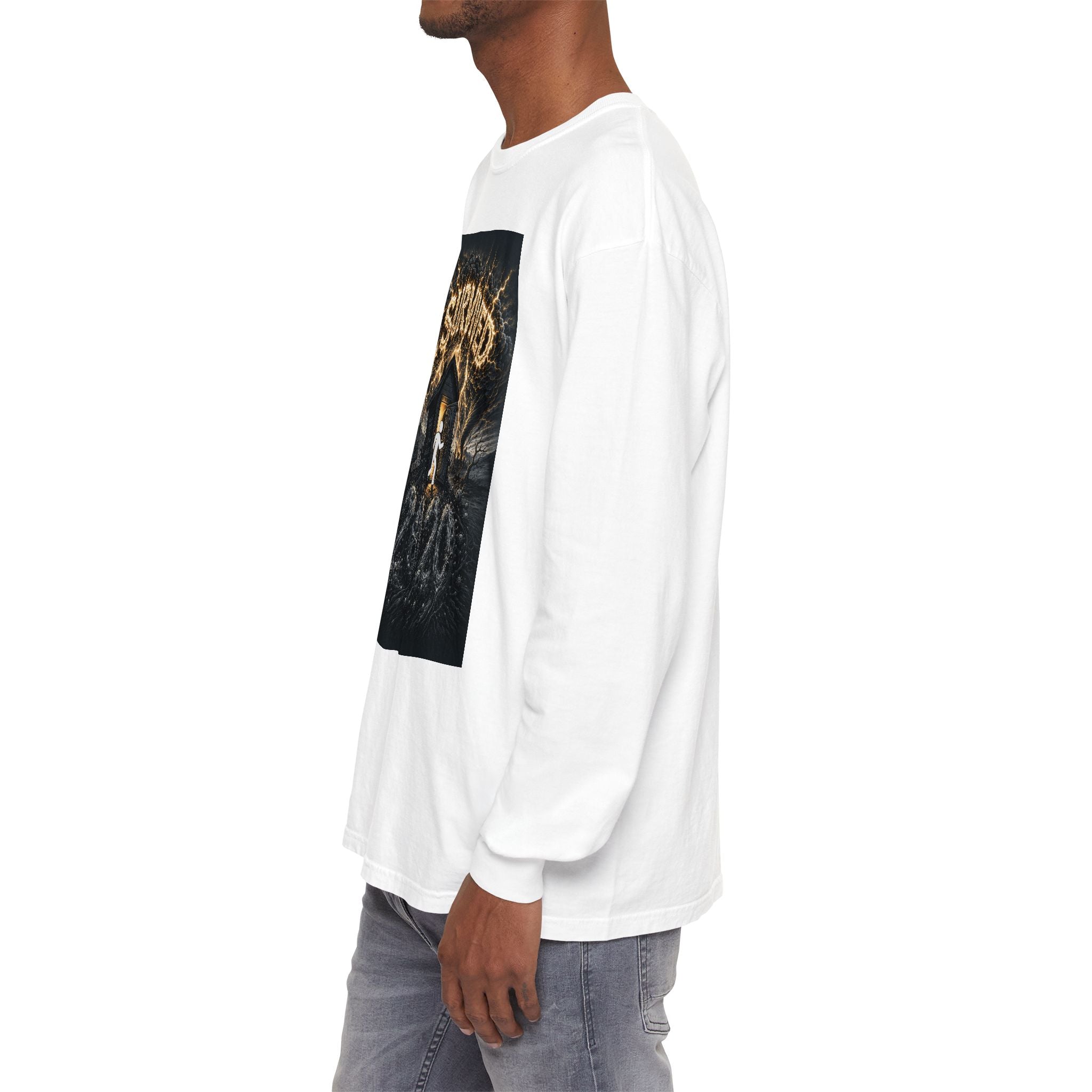 I Survived 2020 — Original PILOT Design Unisex Garment-Dyed Long Sleeve Tee