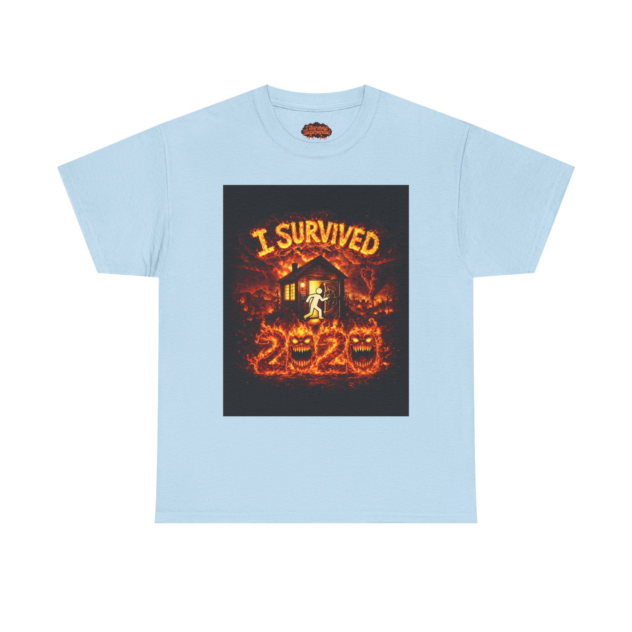 I Survived 2020 — S2:E1 "Berry Creek" | Wildfire Edition Memorial Unisex Heavy Cotton Tee