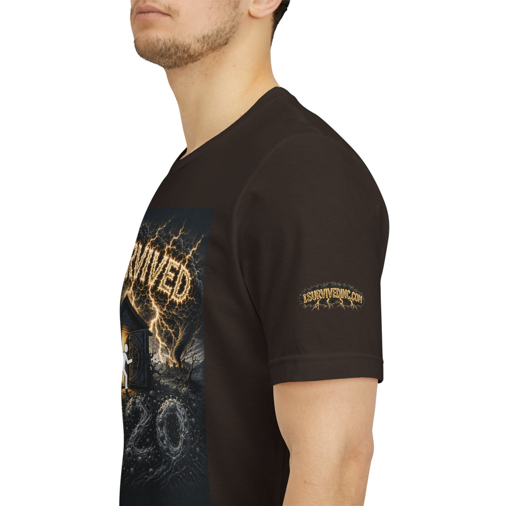I Survived 2020 — Original Design Teaser Tee | Season 1 Premiere Drop Unisex Jersey Short Sleeve Tee