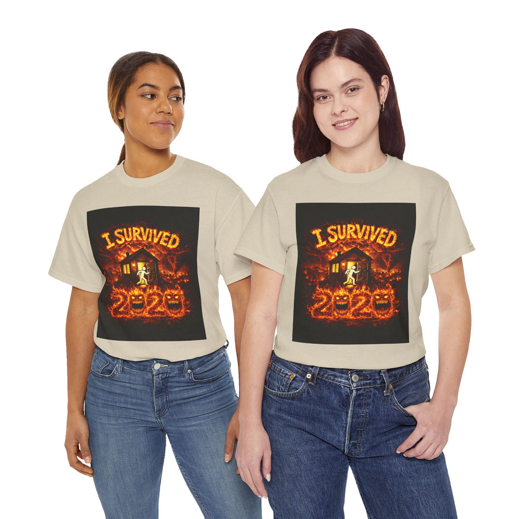 I Survived 2020 — WILDFIRES S2:E2: "The Bobcat Fire" Memorial Unisex Heavy Cotton Tee
