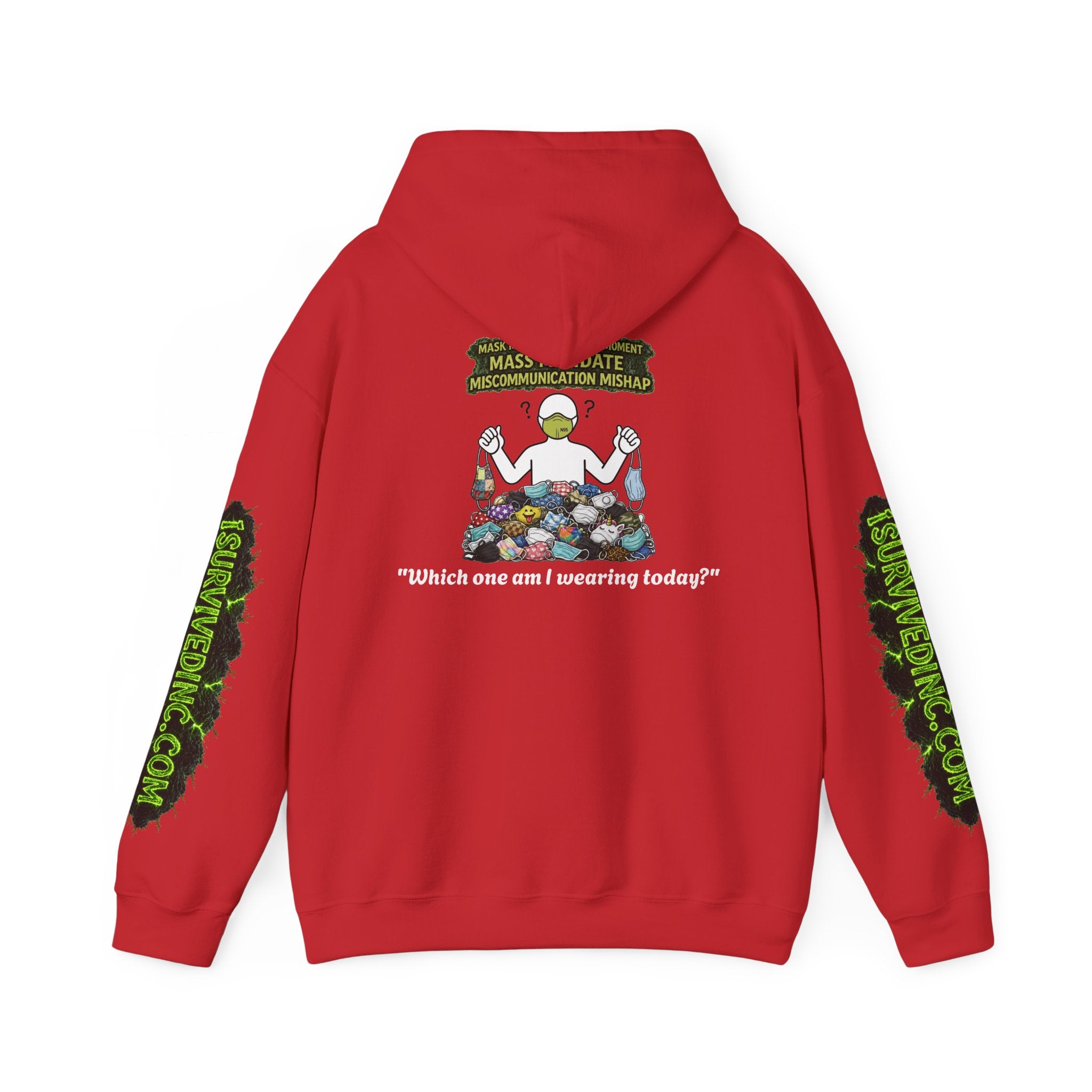 I Survived 2020 — S1:E4 "Mask Madness Mayhem Moment" | Pandemic Edition Hoodie Sweatshirt