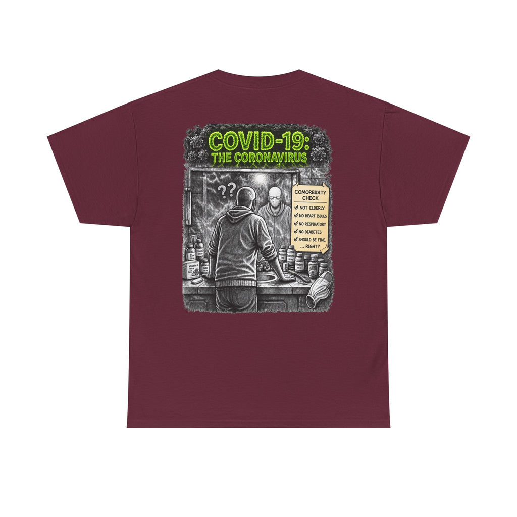 I Survived 2020 — S1:E1 "COVID-19: The Coronavirus" | Pandemic Edition Unisex Heavy Cotton Tee