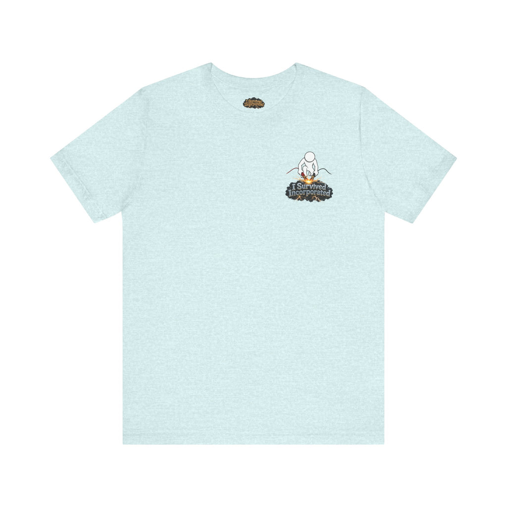 I Survived 2020 — "Please Stand By" Test Pattern Tee Summer Premier Unisex Jersey Short Sleeve Tee