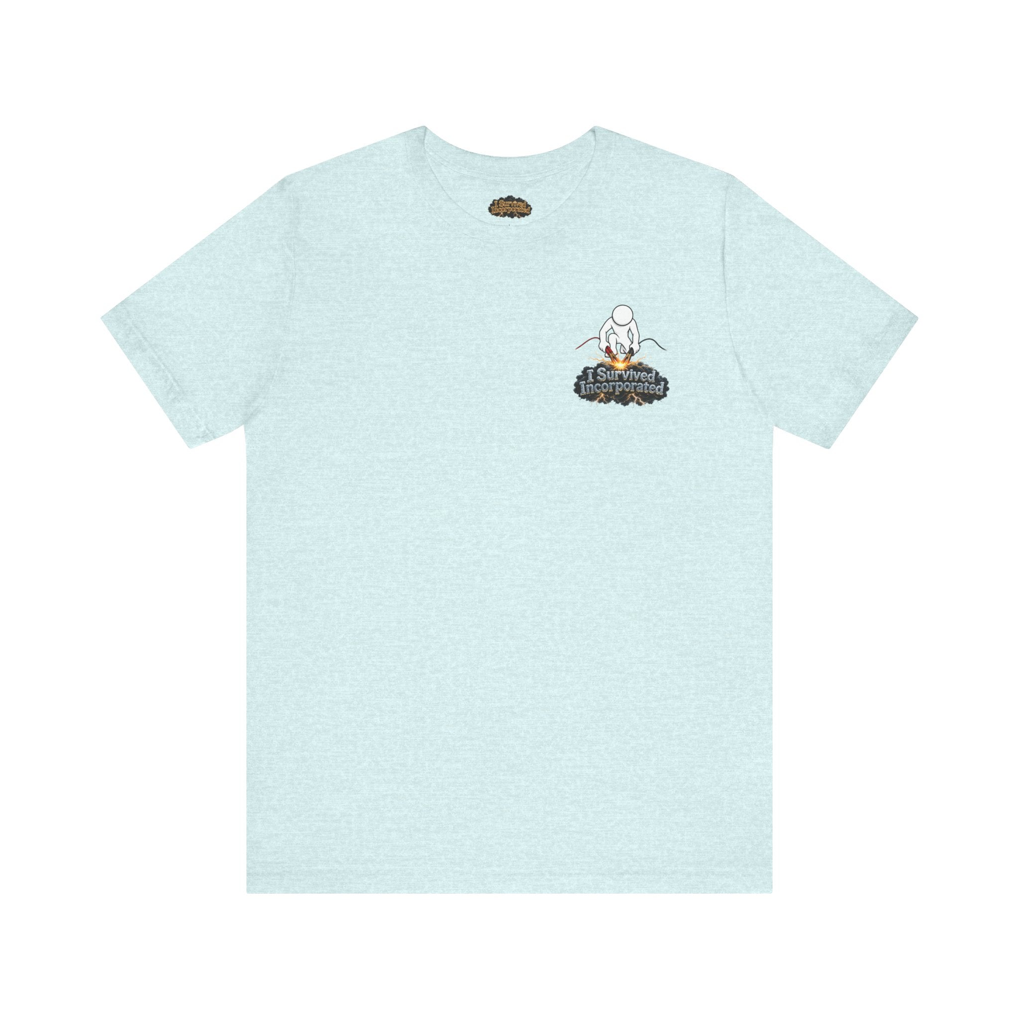I Survived 2020 — "Please Stand By" Test Pattern Tee Summer Premier Unisex Jersey Short Sleeve Tee