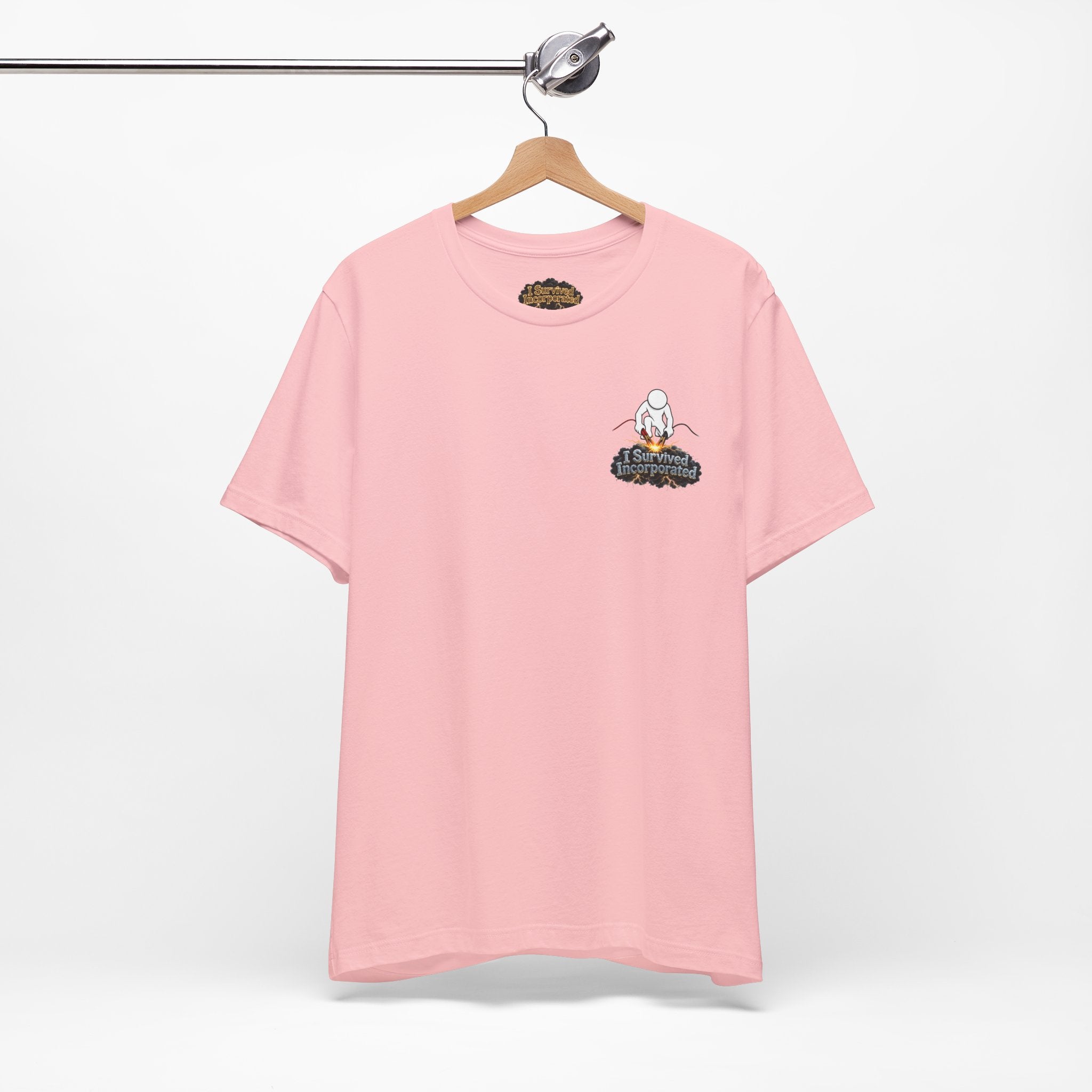 I Survived 2020 — "Please Stand By" Test Pattern Tee Summer Premier Unisex Jersey Short Sleeve Tee