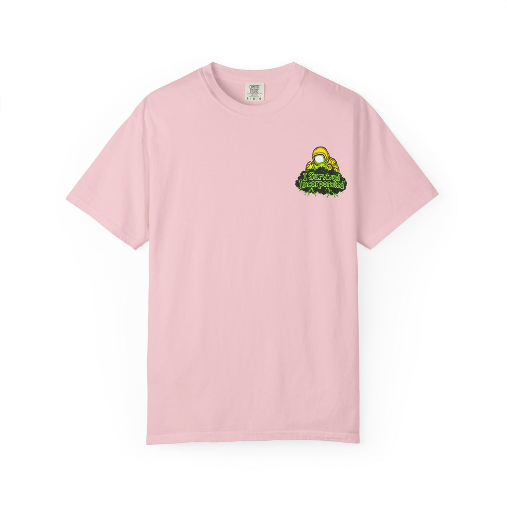 I Survived 2020 — "Please Stand By" Test Pattern Toxic Signal Tee Summer Premiere Unisex Garment-Dyed T-shirt
