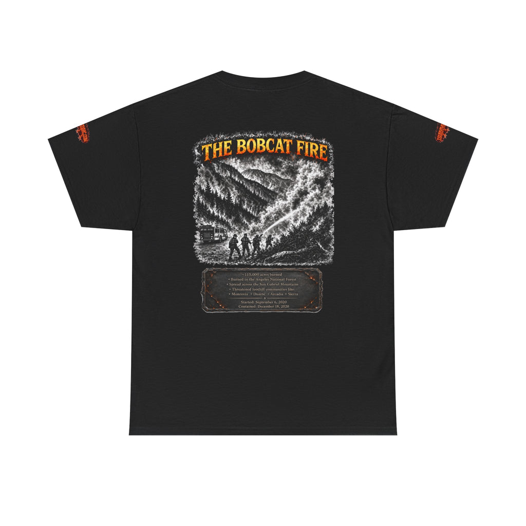 I Survived 2020 — Director's Cut S2:E2 "The Bobcat Fire" | Wildfire Edition Memorial Unisex Heavy Cotton Tee (SPECIAL EDITION)