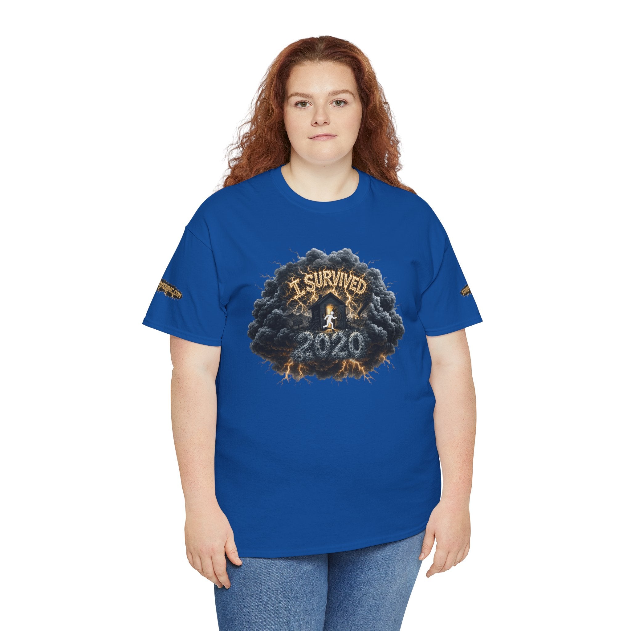I Survived 2020 — Director's Cut Original Design Teaser Tee | Season 1 Premiere Drop Unisex Heavy Cotton Tee (SPECIAL EDITION)