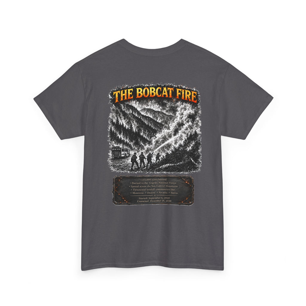 I Survived 2020 — Director's Cut S2:E2 "The Bobcat Fire" | Wildfire Edition Memorial Unisex Heavy Cotton Tee
