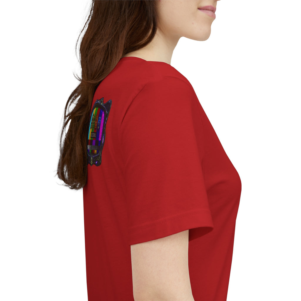 I Survived 2020 — "No Signal" Test Pattern Tee Alien Broadcast Finale Summer Premiere Unisex Jersey Short Sleeve Tee