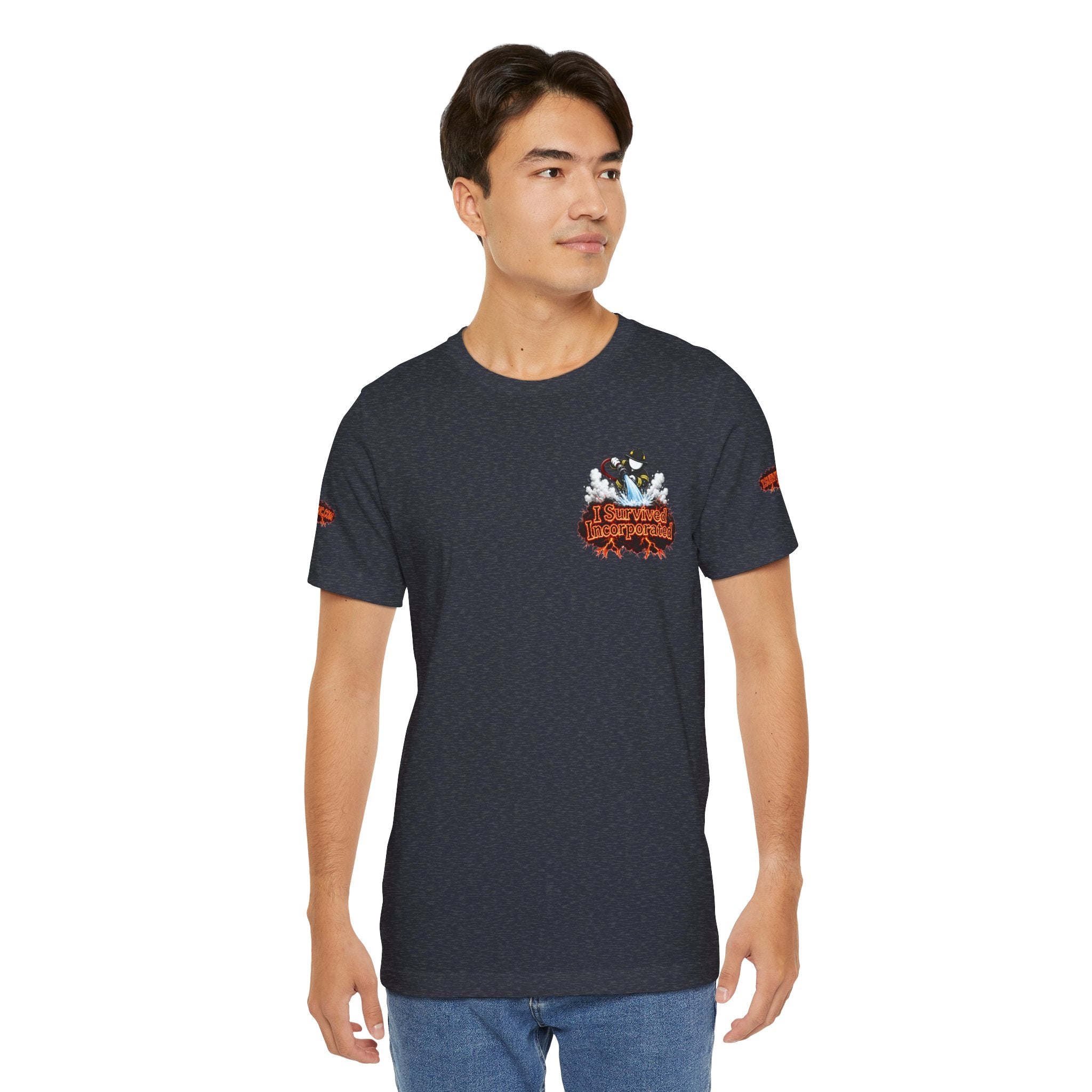 I Survived 2020 — "Please Stand By" Test Pattern Tee Wildfire Signal Special Edition Summer Premiere Unisex Jersey Short Sleeve Tee