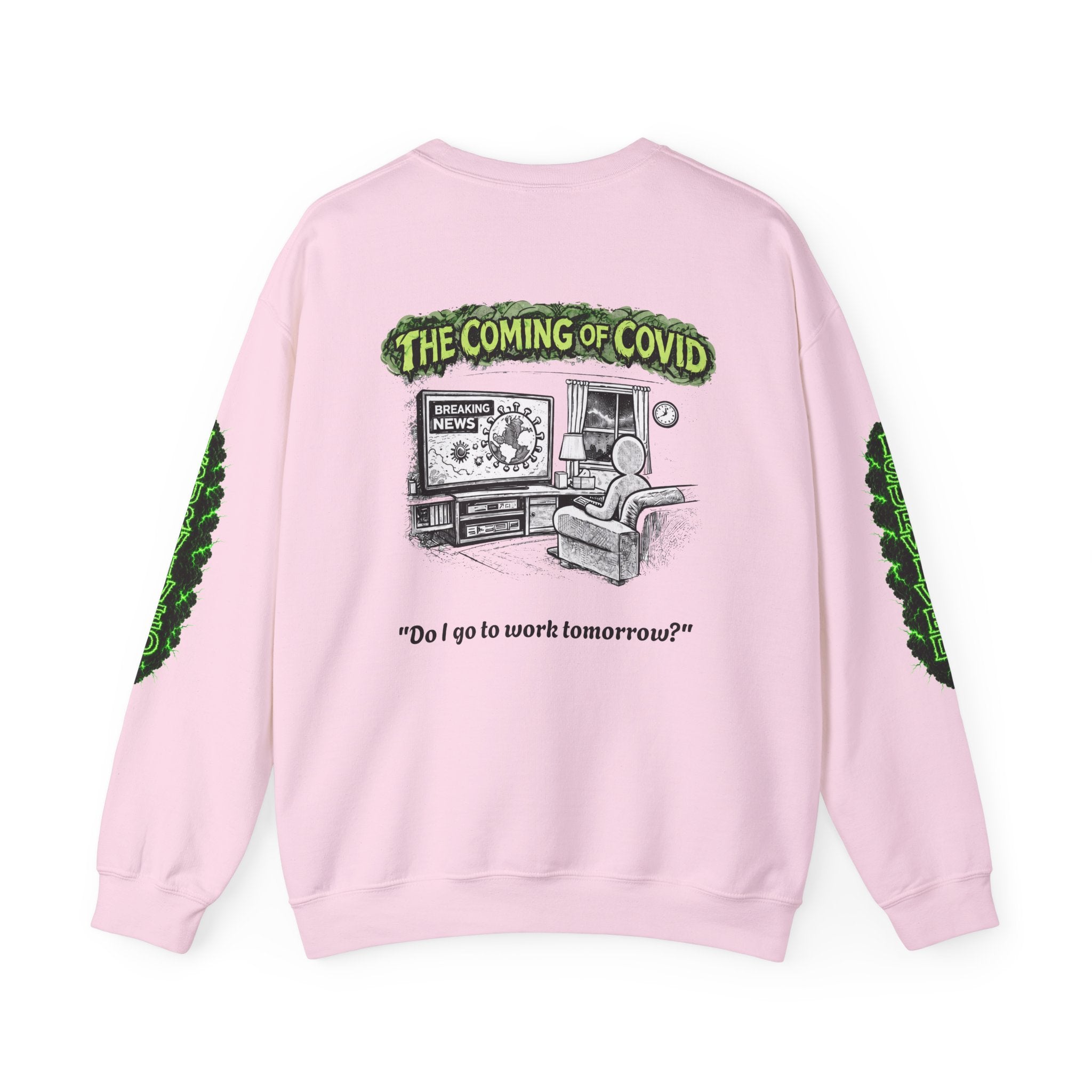 I Survived 2020 — Director's Cut S1:E2 "The Coming of COVID" | Pandemic Edition Unisex Heavy Blend™ Crewneck Sweatshirt