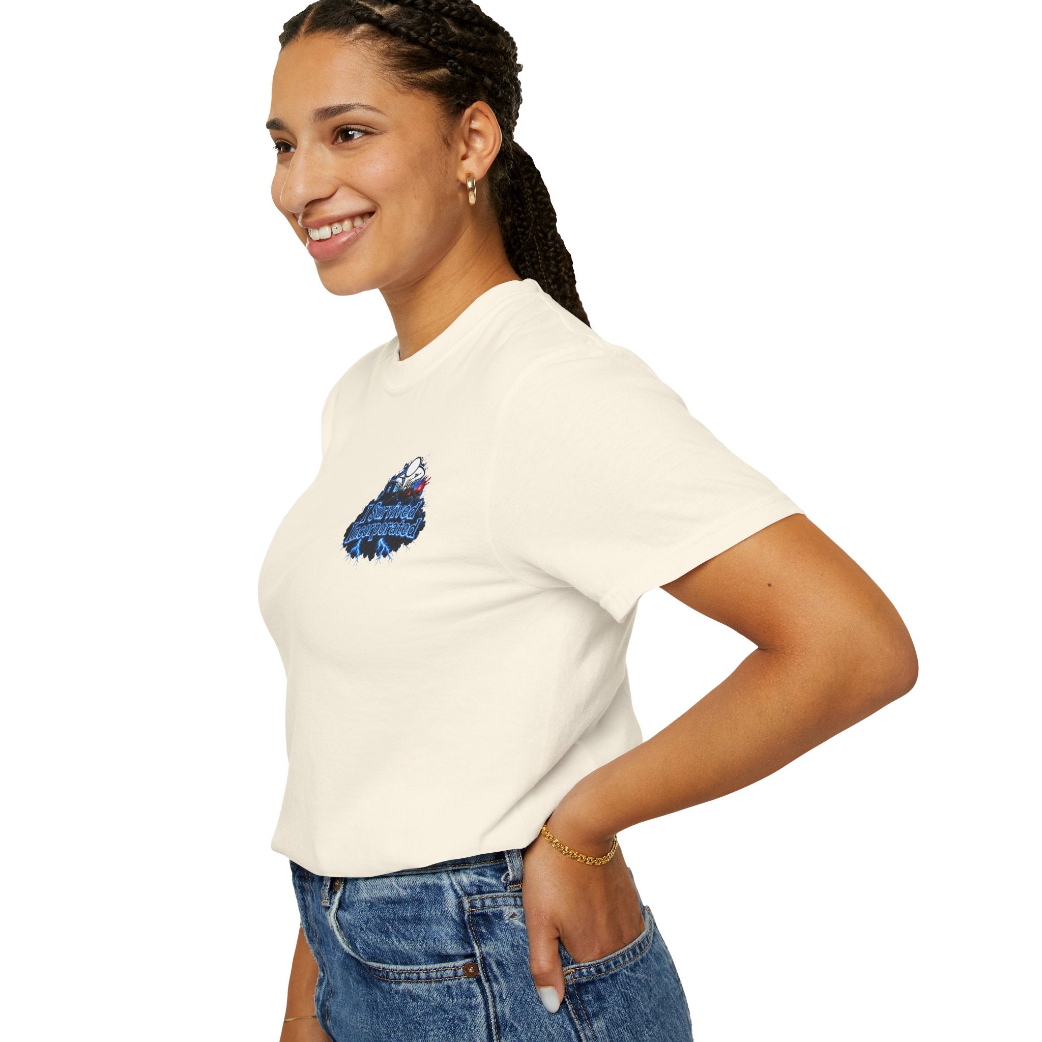 I Survived 2020 — "Please Stand By" Test Pattern Tee Lockdown Special Edition Summer Exclusive Unisex Garment-Dyed T-shirt