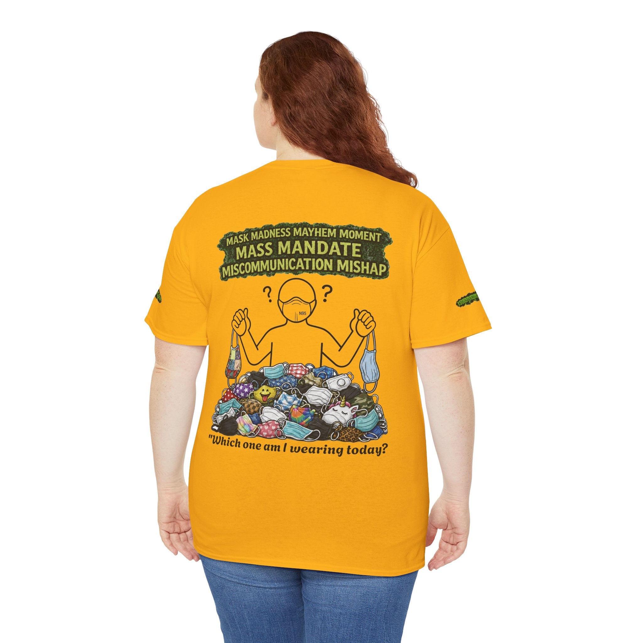 I Survived 2020 — S1:E4 "Mask Madness Mayhem Moment" | Pandemic Edition Unisex Heavy Cotton Tee (SPECIAL EDITION)