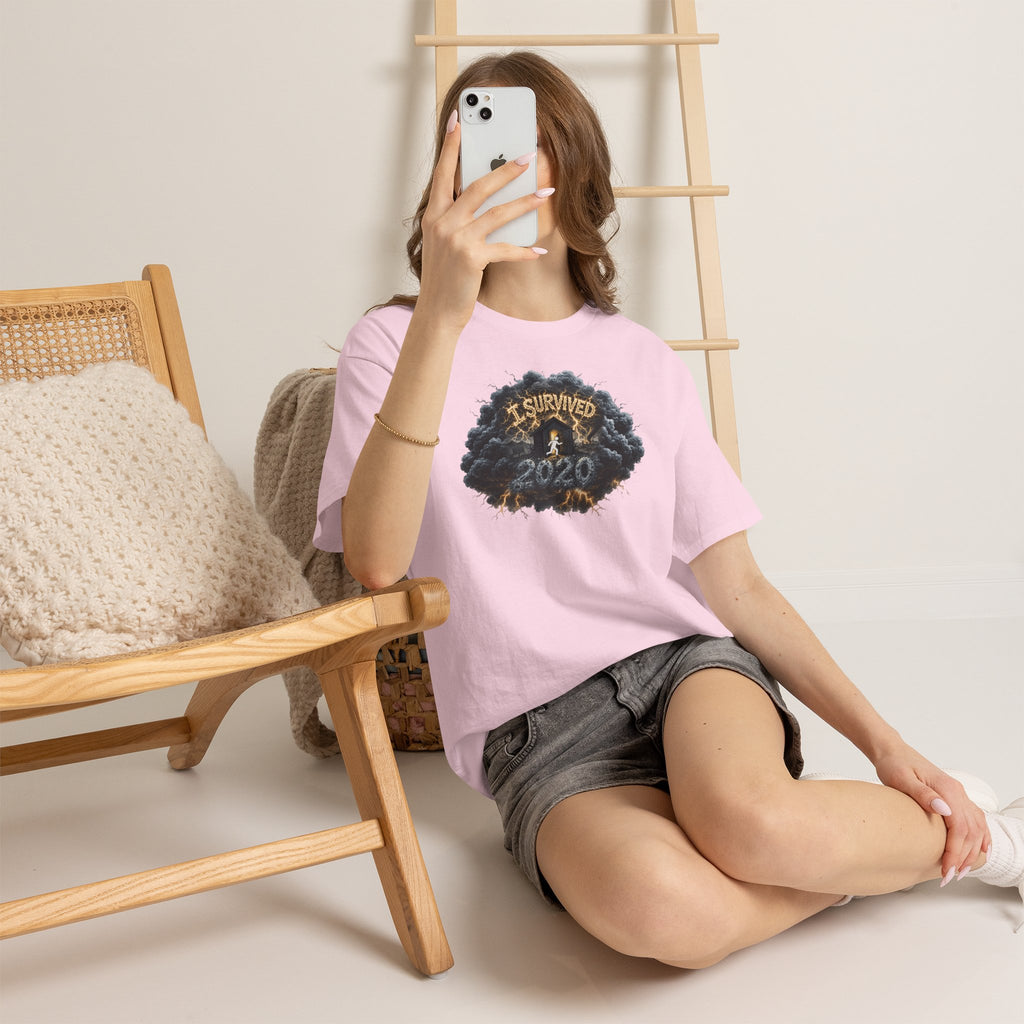 I Survived 2020 — Director's Cut Original Design Teaser Tee | Season 1 Premiere Drop Unisex Heavy Cotton Tee