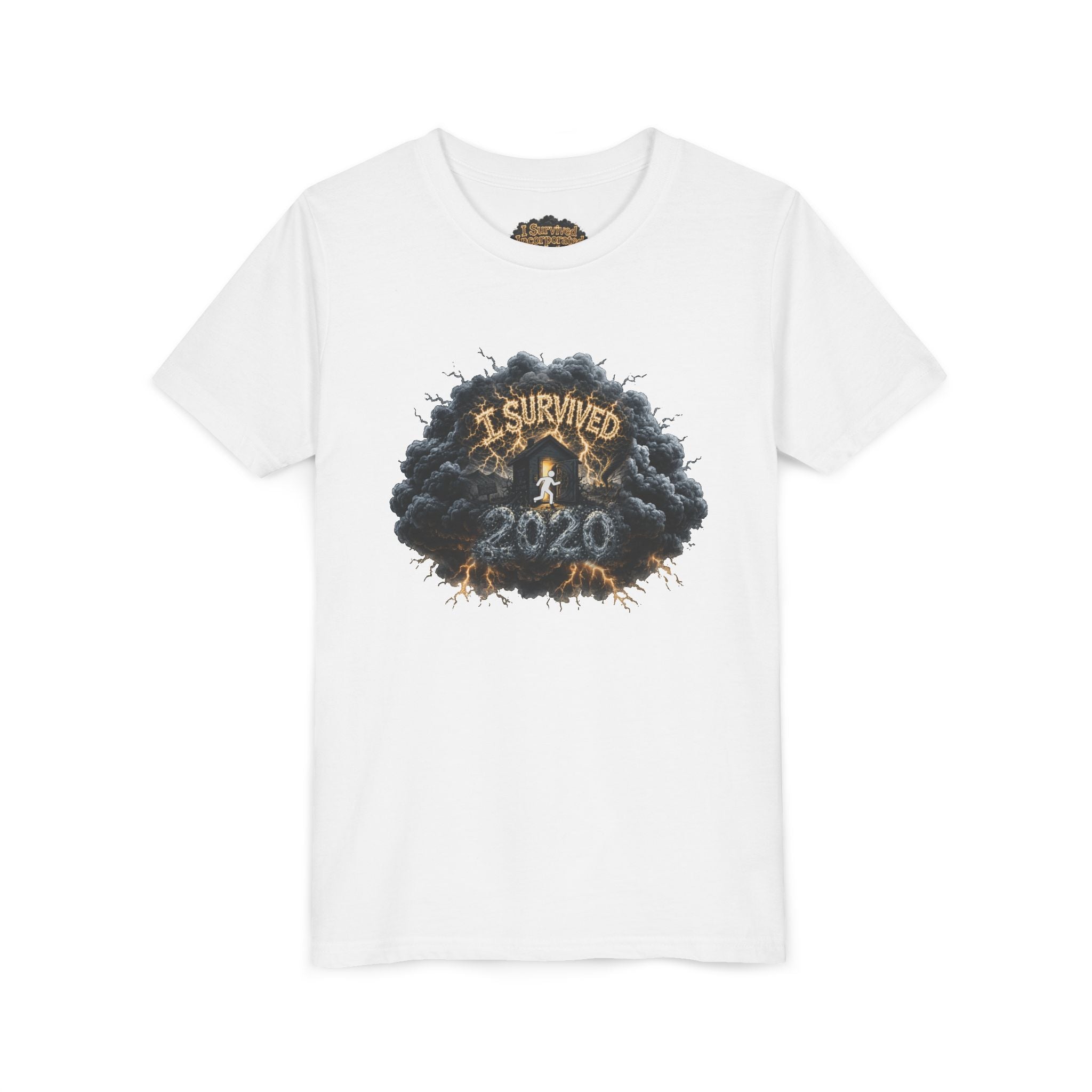 I Survived 2020 — Director's Cut Original Design Teaser Tee | Season 1 Premiere Drop Youth Short Sleeve Tee