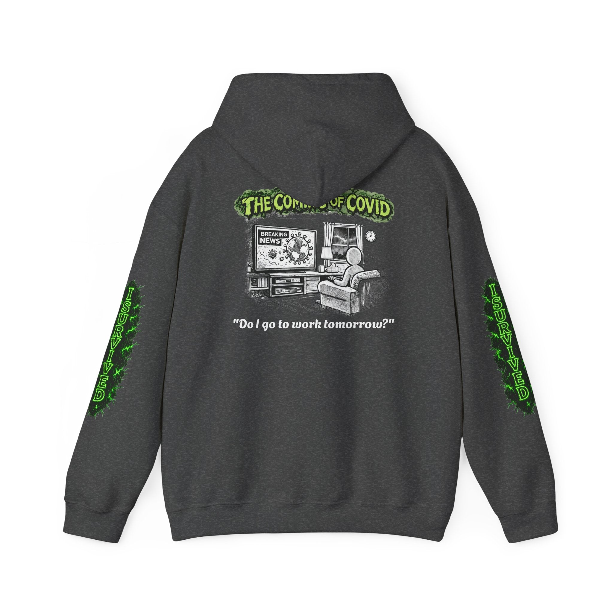 I Survived 2020 — Director's Cut S1:E2 "The Coming of COVID" | Pandemic Edition Hoodie Sweatshirt