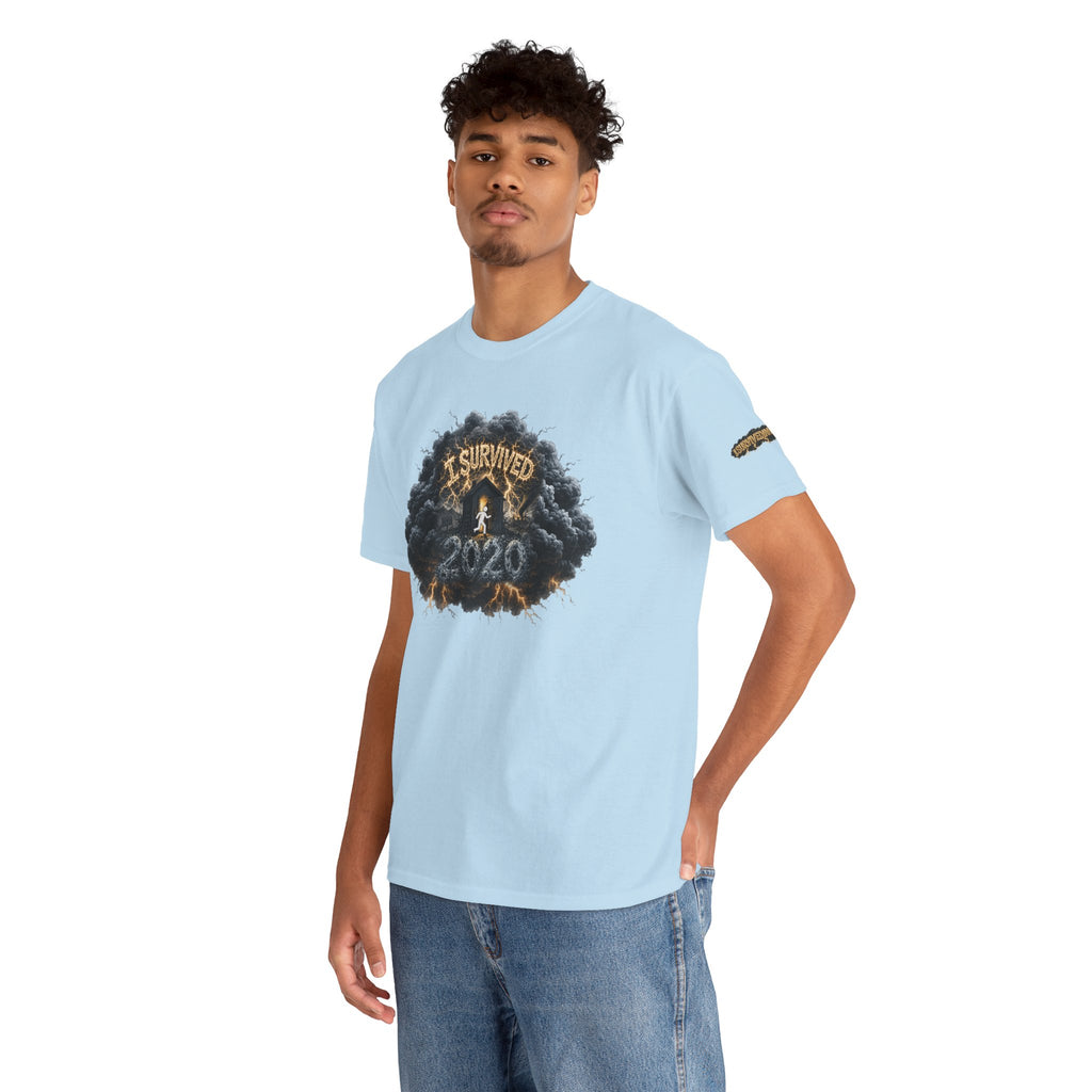I Survived 2020 — Director's Cut Original Design Teaser Tee | Season 1 Premiere Drop Unisex Heavy Cotton Tee (SPECIAL EDITION)