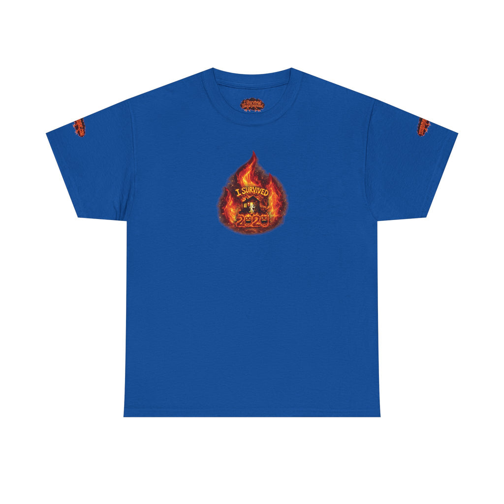 I Survived 2020 — WILDFIRES S2:E1: Director's Cut Special Edition "Berry Creek" Memorial Unisex Heavy Cotton Tee