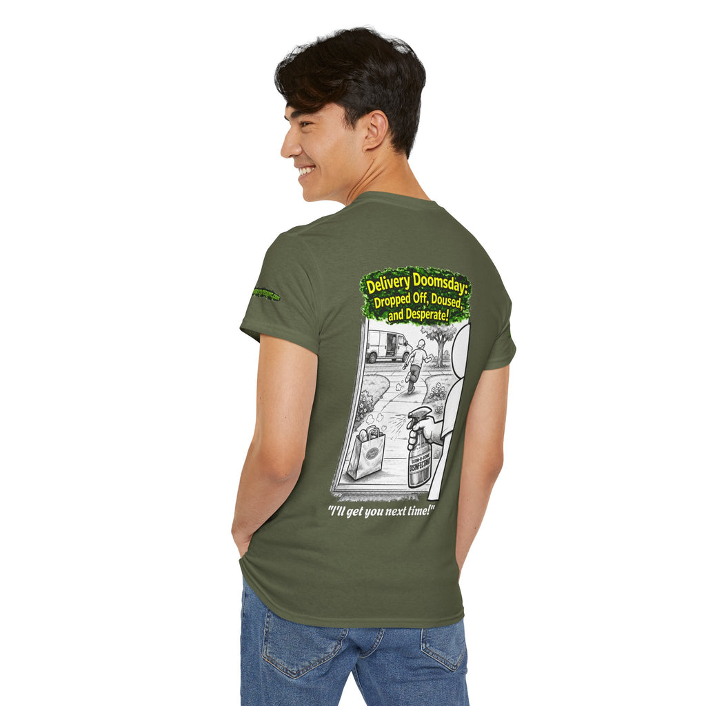 I Survived 2020 — PANDEMIC S1:E5: Director's Cut Special Edition "Delivery Doomsday" Unisex Heavy Cotton Tee