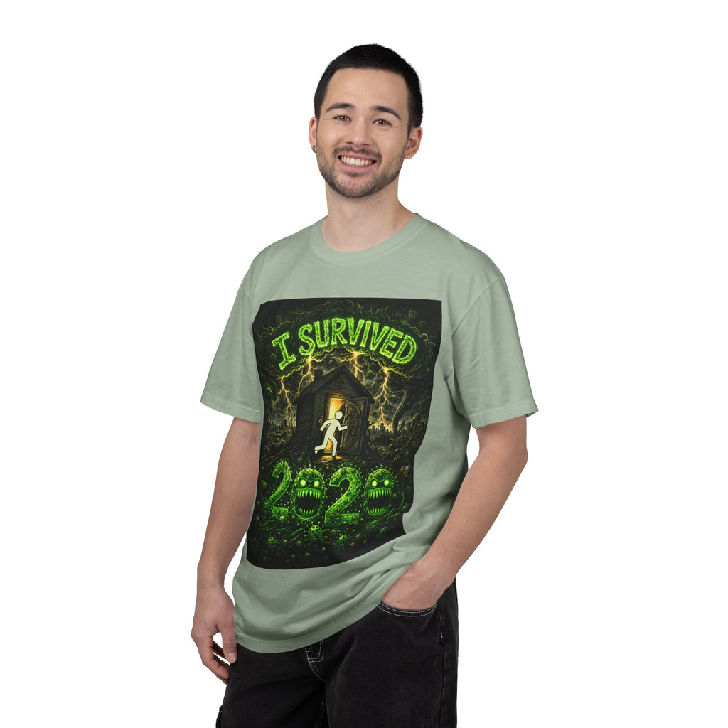 I Survived 2020 — S1:E5 "Delivery Doomsday" | Pandemic Edition Unisex Garment-Dyed T-shirt