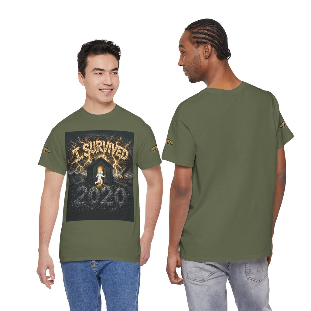 I Survived 2020 — Original PILOT Design: Special Edition Unisex Heavy Cotton Tee