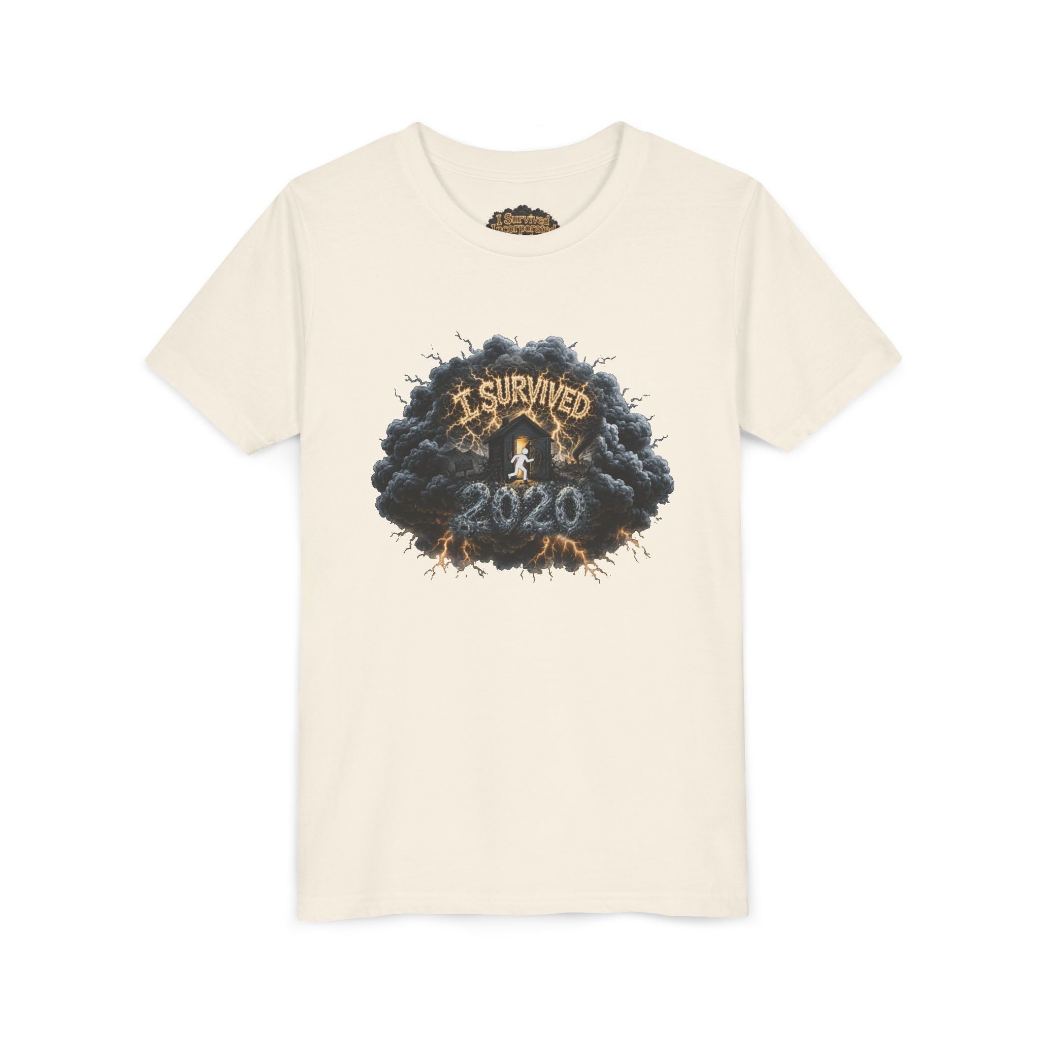 I Survived 2020 — Director's Cut Original Design Teaser Tee | Season 1 Premiere Drop Youth Short Sleeve Tee