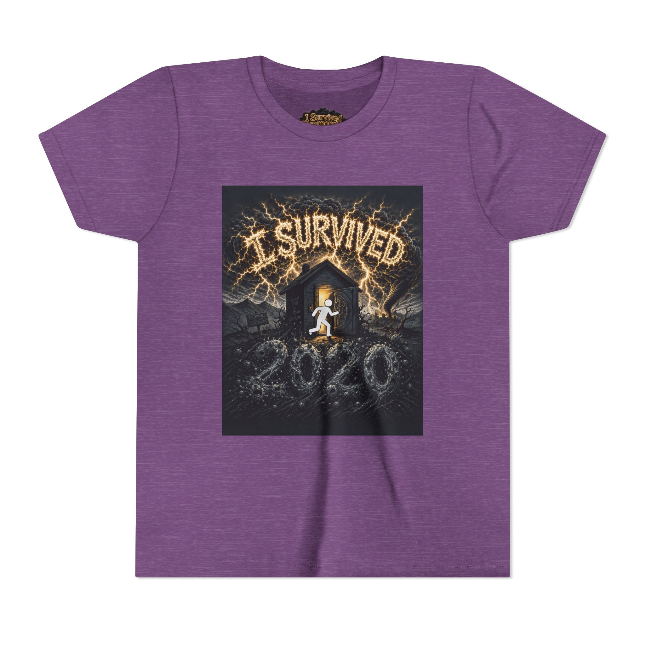 I Survived 2020 — Original PILOT Design: Special Edition Youth Short Sleeve Tee