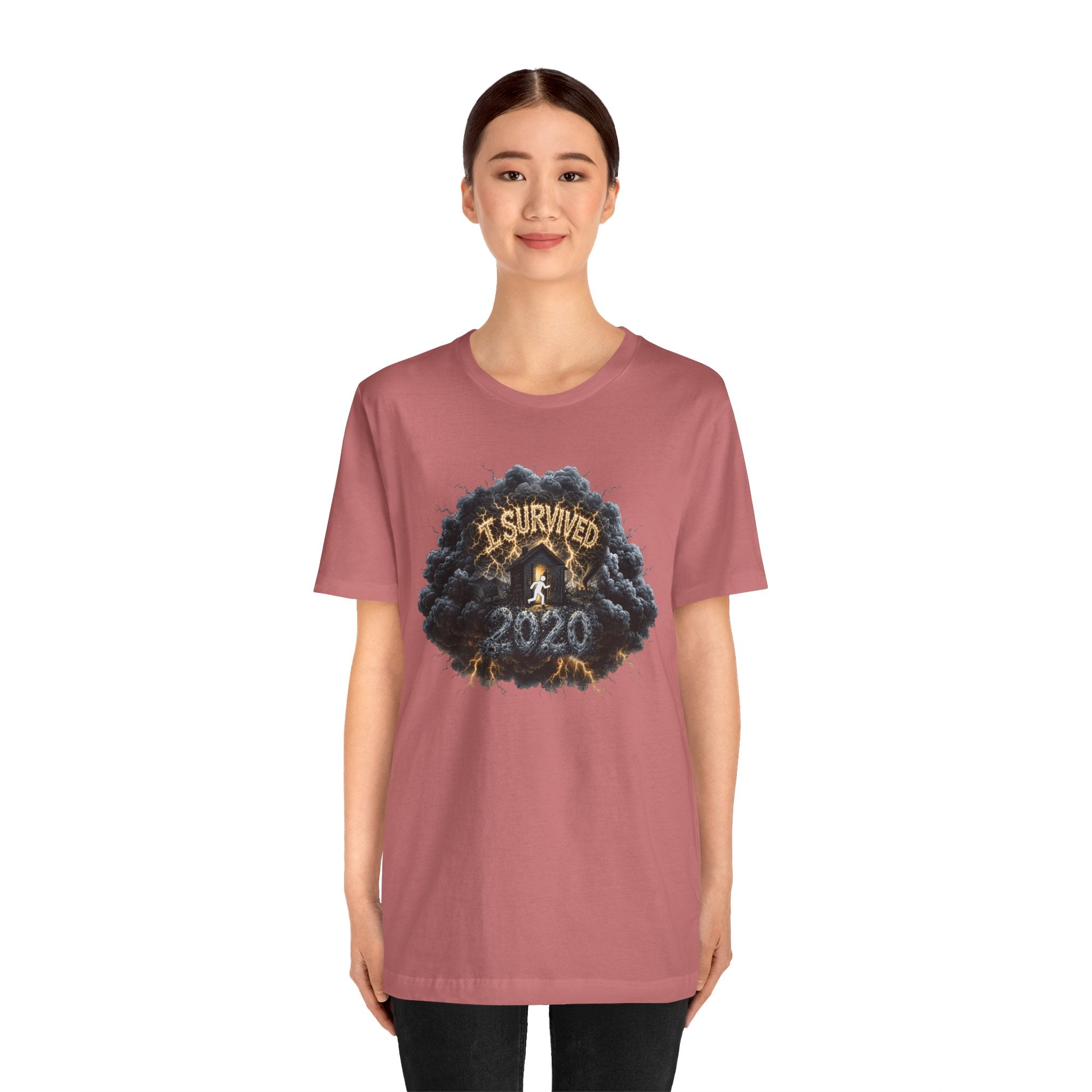 I Survived 2020 — Director's Cut Original Design Teaser Tee | Season 1 Premiere Drop Unisex Jersey Short Sleeve Tee