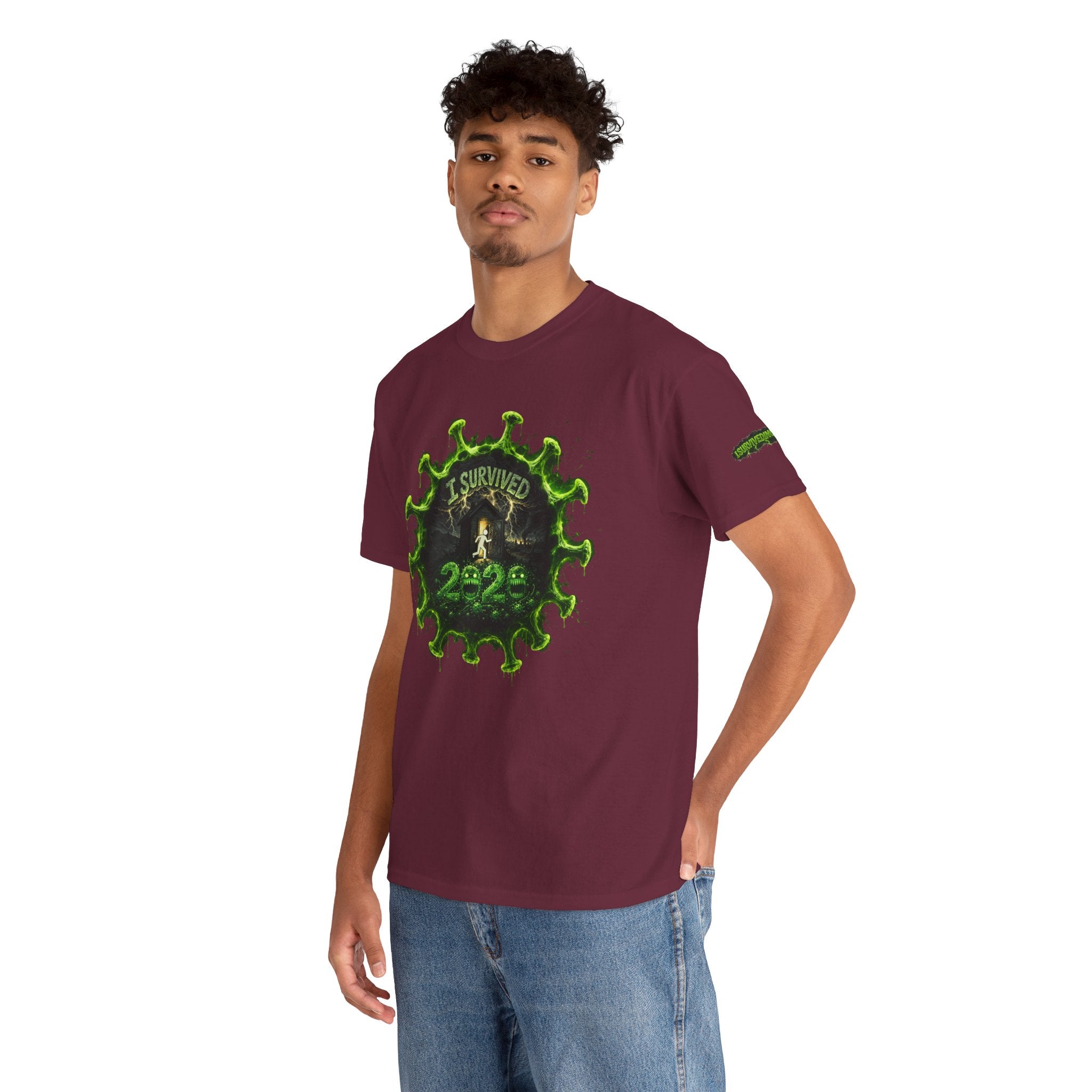 I Survived 2020 — Director's Cut S1:E1 "COVID-19: The Coronavirus" | Pandemic Edition Tee Unisex Garment-Dyed T-shirt (SPECIAL EDITION)