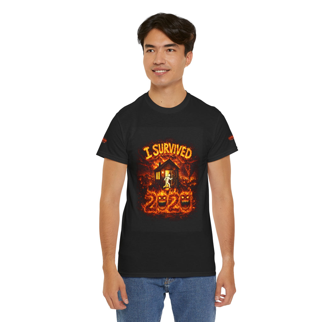 I Survived 2020 — S2:E4 "Western U.S. Wildfire Season" | Mid-Season Finale Pt. 1 | Wildfire Edition Memorial Unisex Heavy Cotton Tee (SPECIAL EDITION)