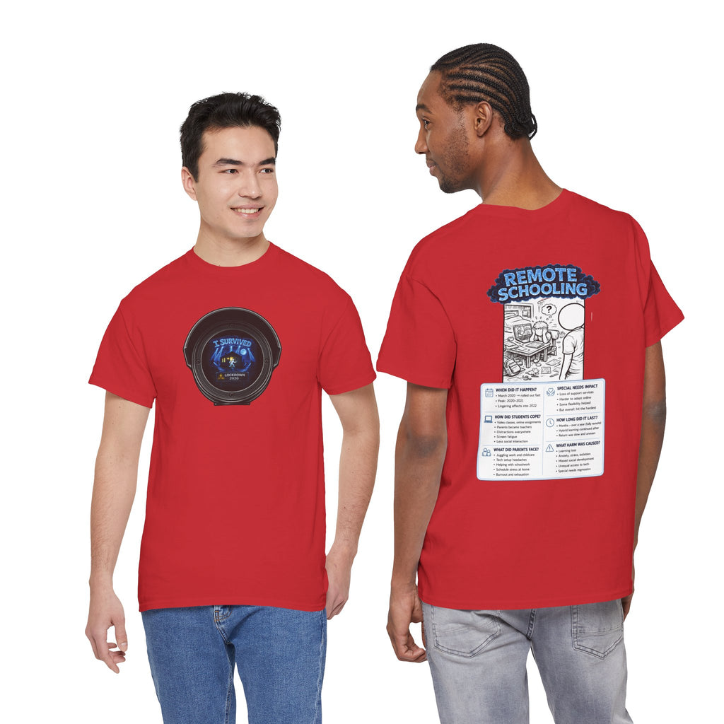 I Survived 2020 — LOCKDOWN S3:E3: Director's Cut "Remote Schooling" Documentary Tee