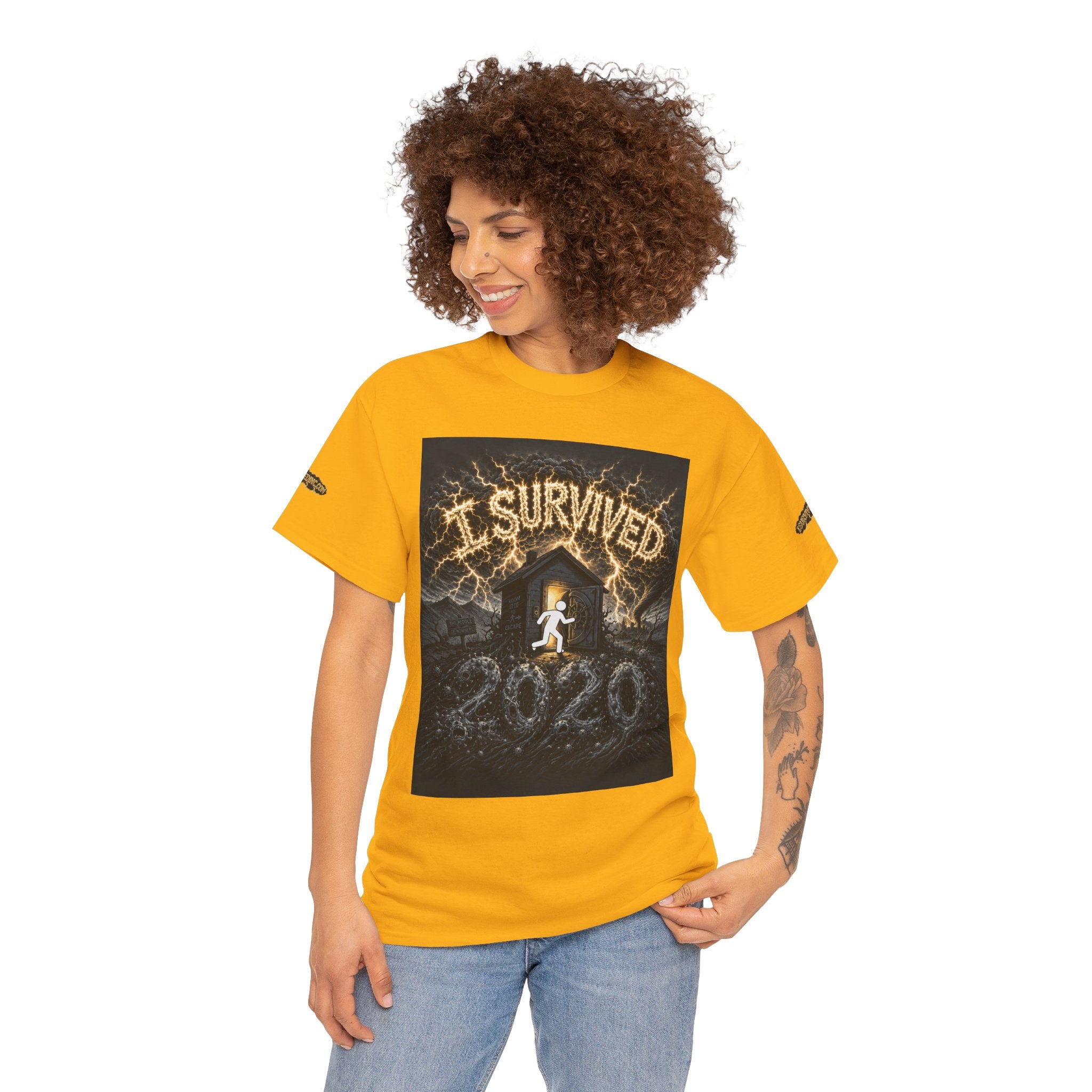 I Survived 2020 — Original Design Teaser Tee | Season 1 Premiere Drop Unisex Heavy Cotton Tee (SPECIAL EDITION)