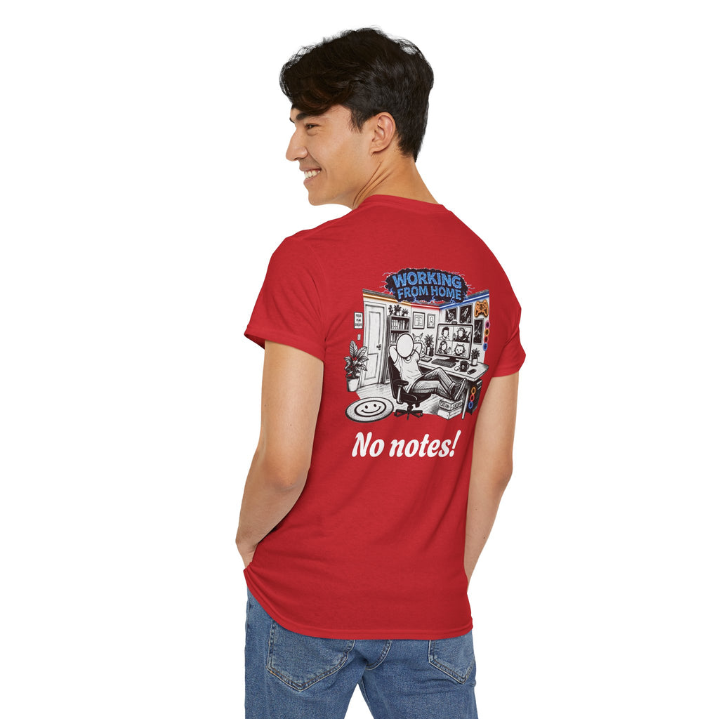 I Survived 2020 — LOCKDOWN S3:E4: Director's Cut "Working From Home" Unisex Heavy Cotton Tee