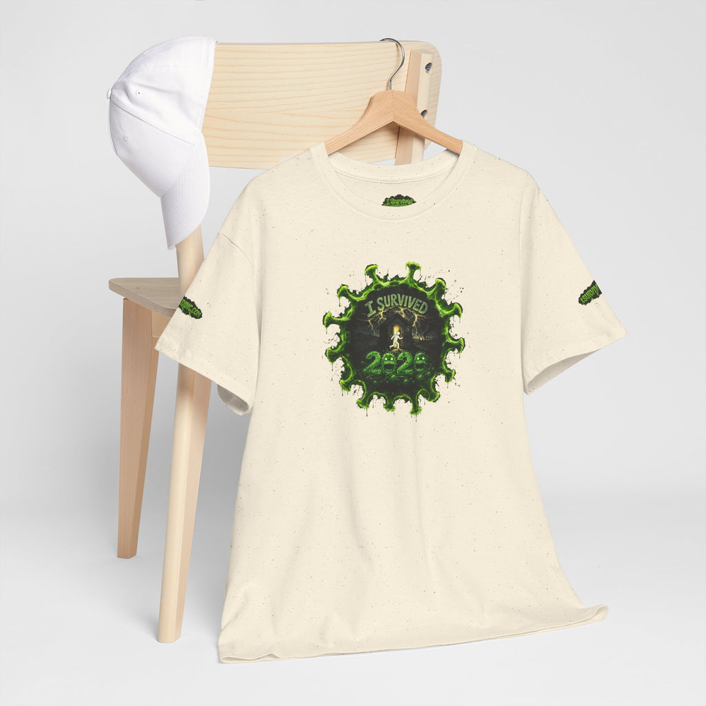 I Survived 2020 — PANDEMIC S1:E5: Director's Cut Special Edition "Delivery Doomsday" Unisex Heavy Cotton Tee