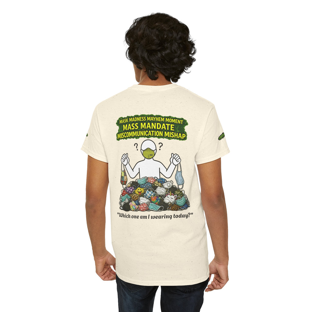 I Survived 2020 — PANDEMIC S1:E4: Director's Cut Special Edition "Mask Madness" Unisex Heavy Cotton Tee